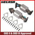 Set of 2 Catalytic Converters for Nissan Xterra/Frontier (1999–2004)