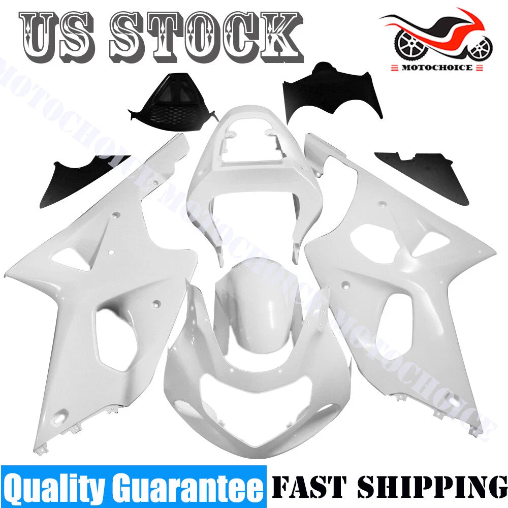 Unpainted ABS Bodywork Fairing Kit for Suzuki GSXR1000 (2000–2002)