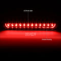 Full LED Third Tail Brake Light Lamp Chrome for Toyota FJ Cruiser (2007–2014)