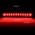 Full LED Third Tail Brake Light Lamp Chrome for Toyota FJ Cruiser (2007–2014)