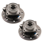 2pc Front Wheel Bearing Hub Assembly for GMC K3500 (1996–2000) 1411-49133