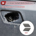 Washer Nozzle Cover Cap Set of 2 No. 51117347666 for BMW X1 (2016–2022)