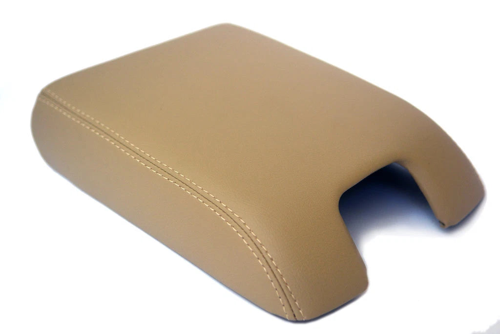 Center Console Armrest Cover for Mazda CX-9 (2007–2009) Beige PVC Leather