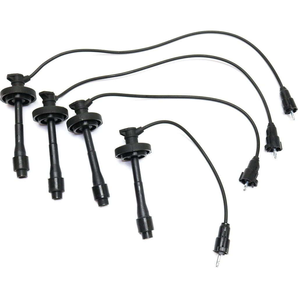 Set of 4 Spark Plug Wires for Chevy Toyota Corolla (1998–1999)