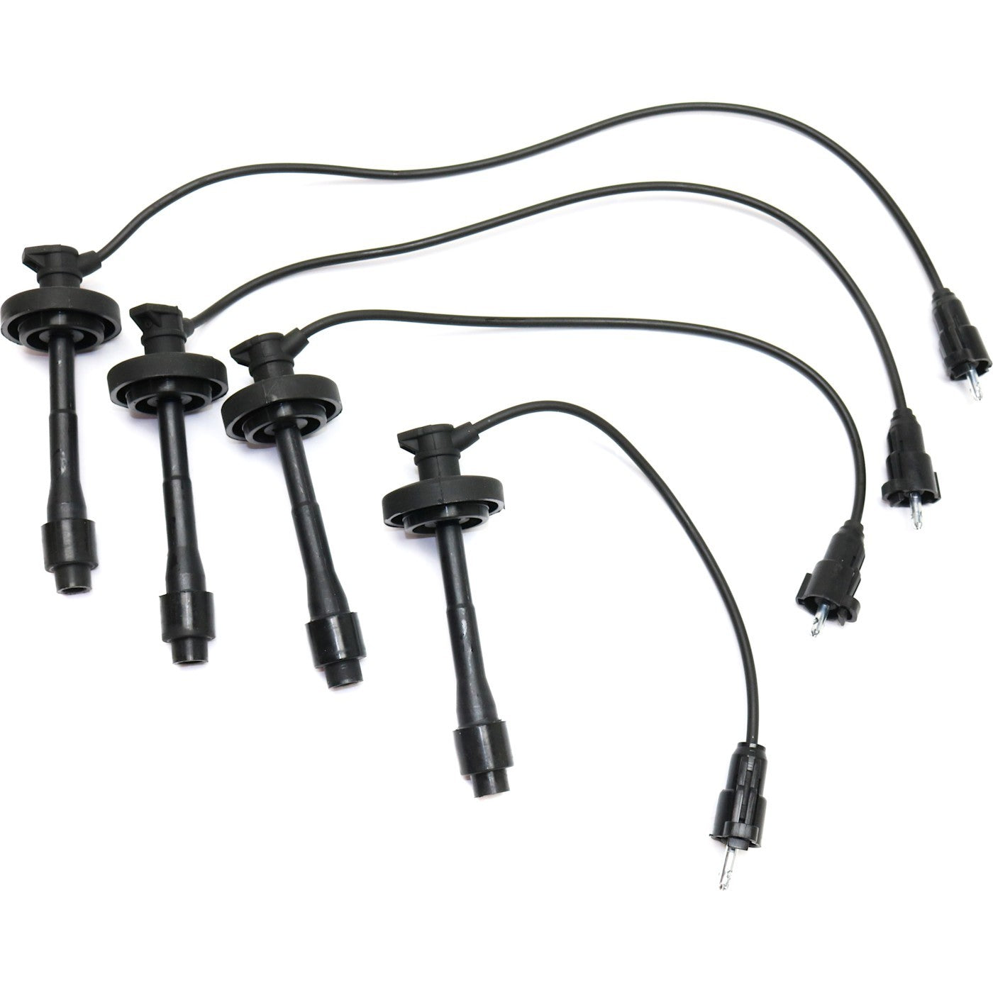 Set of 4 Spark Plug Wires for Chevy Toyota Corolla (1998–1999)