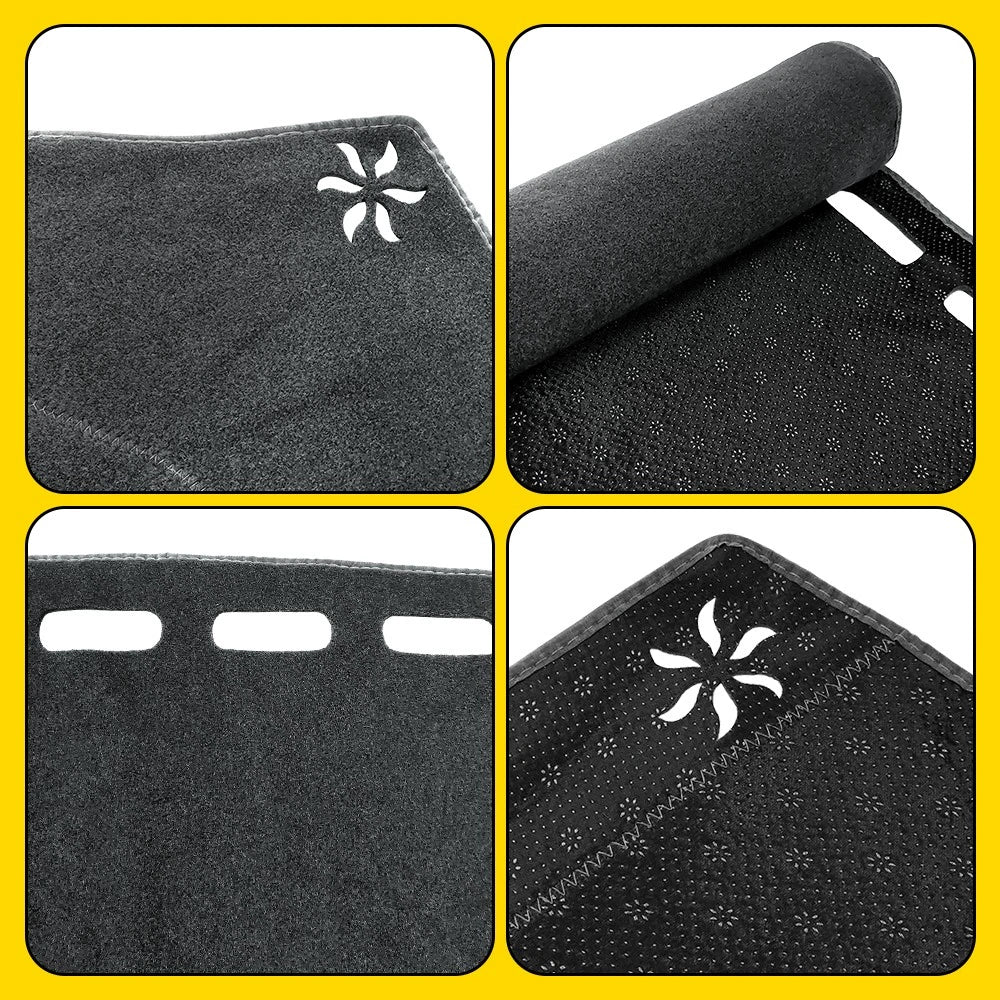 Dash Cover Mat for Toyota Sienna (2004–2007) - Gray