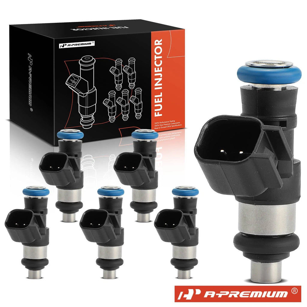 6x Fuel Injectors for Ford F-150 (2018–2020), Explorer (2020–2021), Transit-250 (2023)