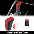 1pc Gear Shift Knob Cover for Honda Accord (2018–2022) Black Red 743151442229