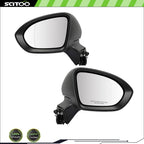 Set of 2 Door Mirrors for Chevrolet Cruze (2016–2019) - Heated, Signal Lamp