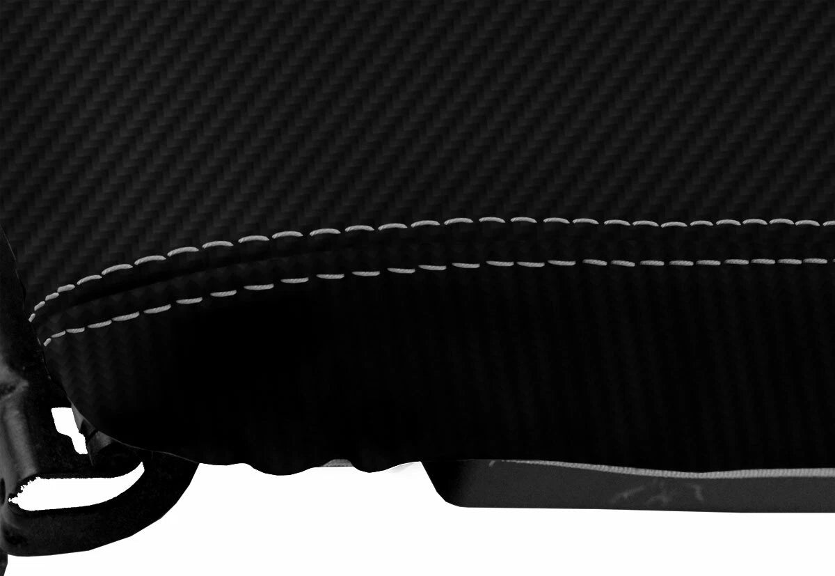 Console Lid Armrest Cover for Dodge Avenger (2008–2014) Carbon Fiber