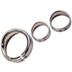 7'' Headlight Trim Ring & 4.5'' Fog Light Trim Ring for Harley FLD (2012–2016)