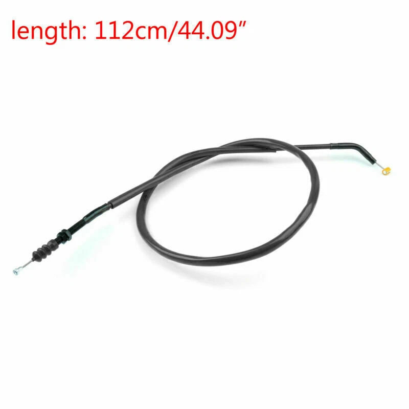 Clutch Cable for Kawasaki Z1000 (2010–2013) T9 Steel Wire Black