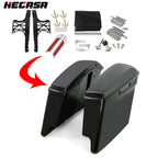 Stretched Saddlebags & Latch Hinge Lock Kit for Harley Road Glide (2014–2023)