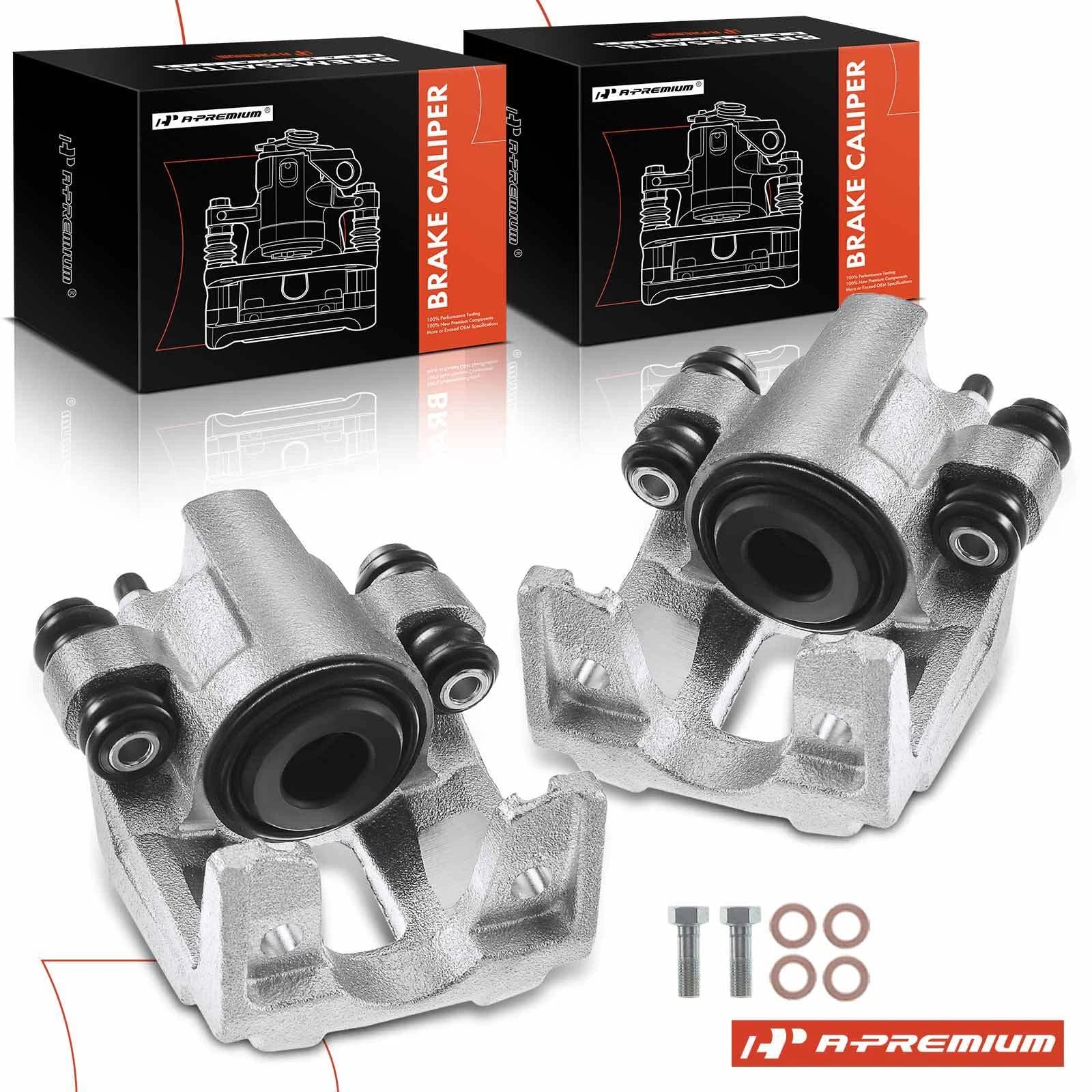 Pair Rear Disc Brake Calipers for Ford Explorer Jeep Wrangler (2002–2021)