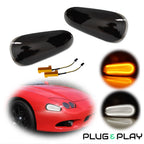 2X Switchback LED Daytime Running Lights for Mitsubishi 3000GT (1994–1998)