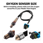 Set of 4 Oxygen O2 Sensors for Cadillac SRX 2010-2011