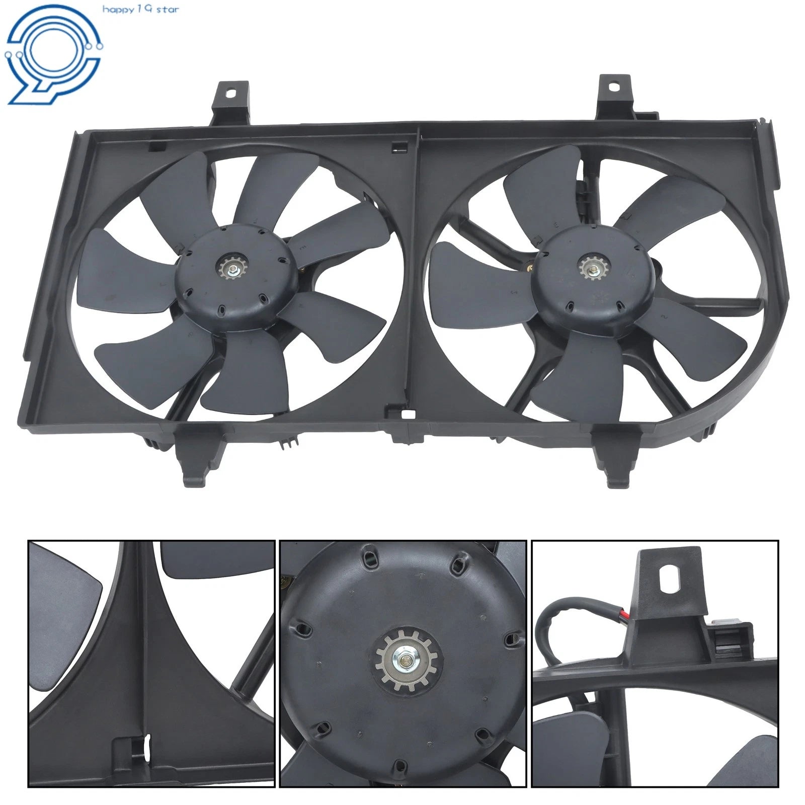 Electric Radiator Cooling Fan Assembly for Nissan Maxima Infiniti I30 (2000–2001)