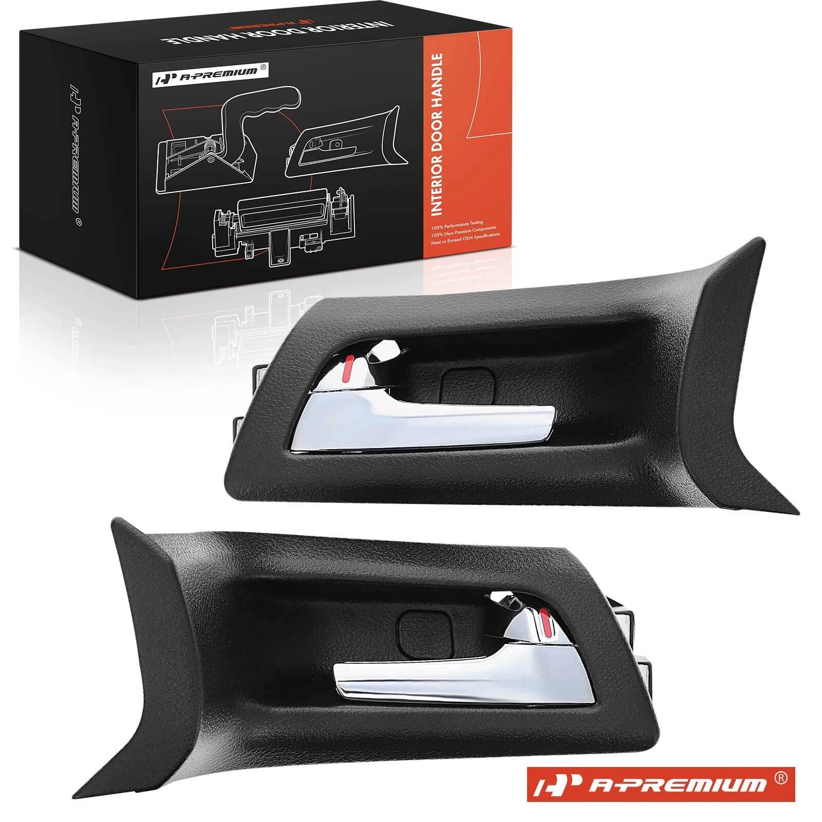 Front Interior Door Handle (2) for Pontiac G8 2008–2009 Sedan (4-Door)