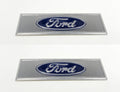 Sill Plate Emblem Decals Pair for Ford Mustang (1964–1973)
