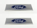 Sill Plate Emblem Decals Pair for Ford Mustang (1964–1973)