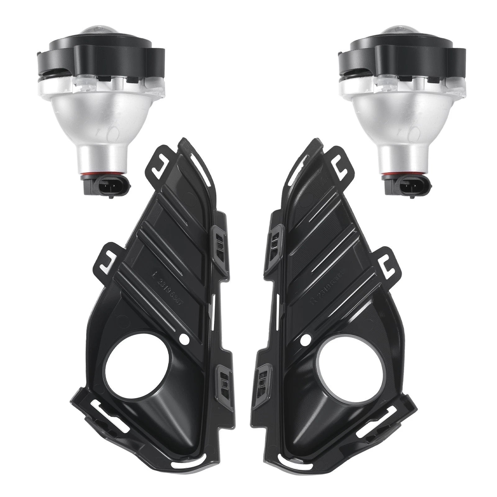 Fog Lamp Assembly Pair for GMC Terrain (2018–2021) 10335108 w/ Bulbs