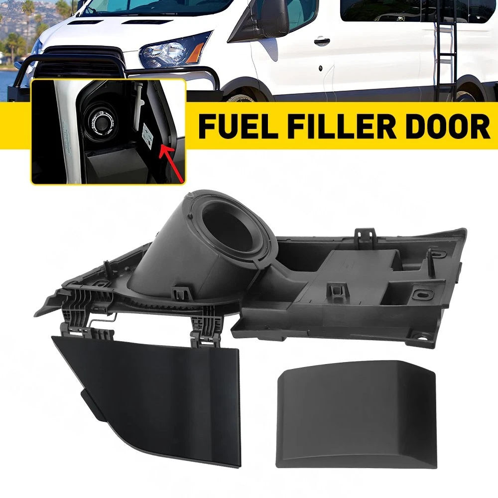 Fuel Gas Tank Door Cover Filler Assembly for Ford Transit Van 150 250 350