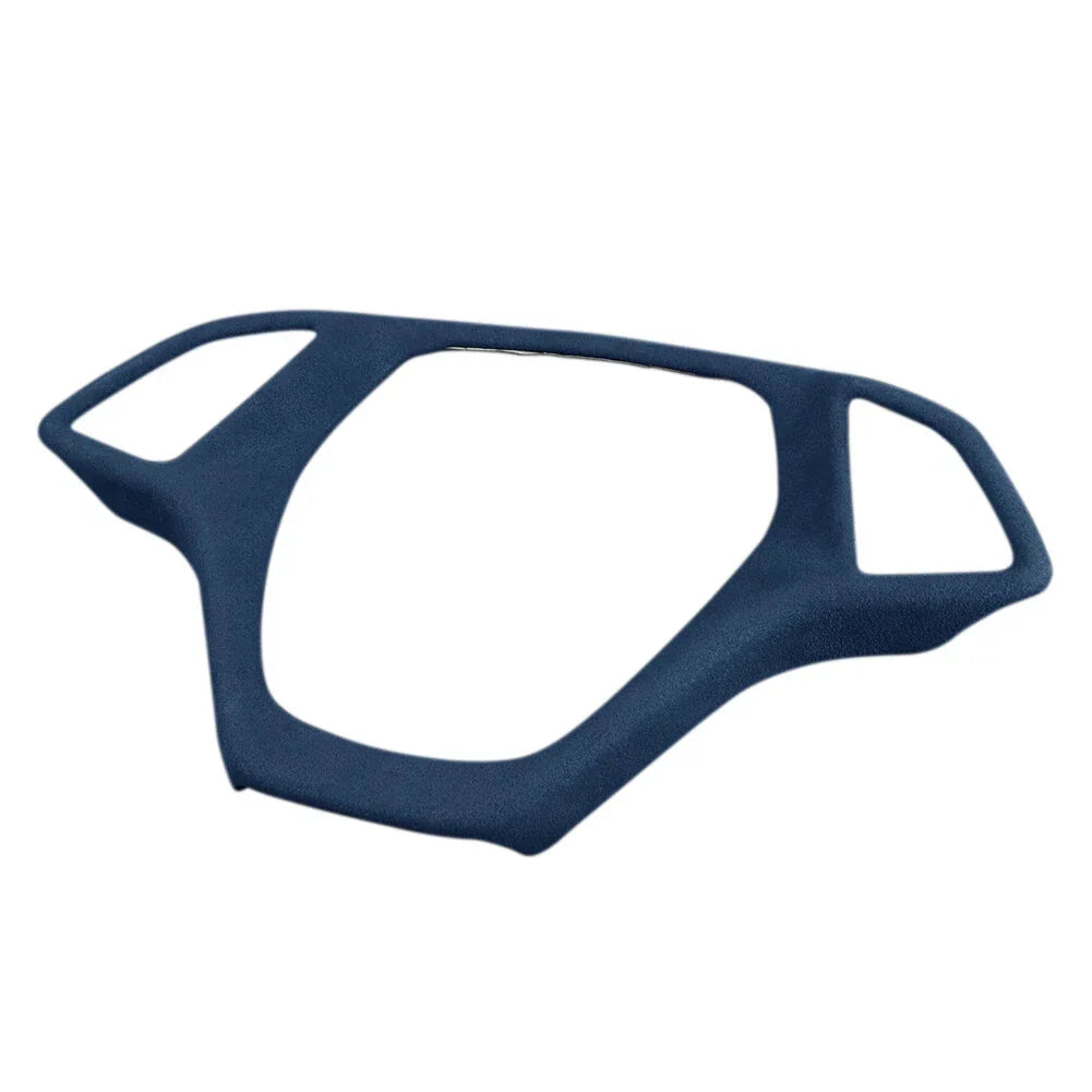 Suede Steering Wheel Cover for Chevrolet Corvette C7 (2014-2019) Blue