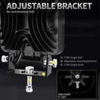 Square LED 82W Work-Light Bar for ATV SUV Driving Lamp