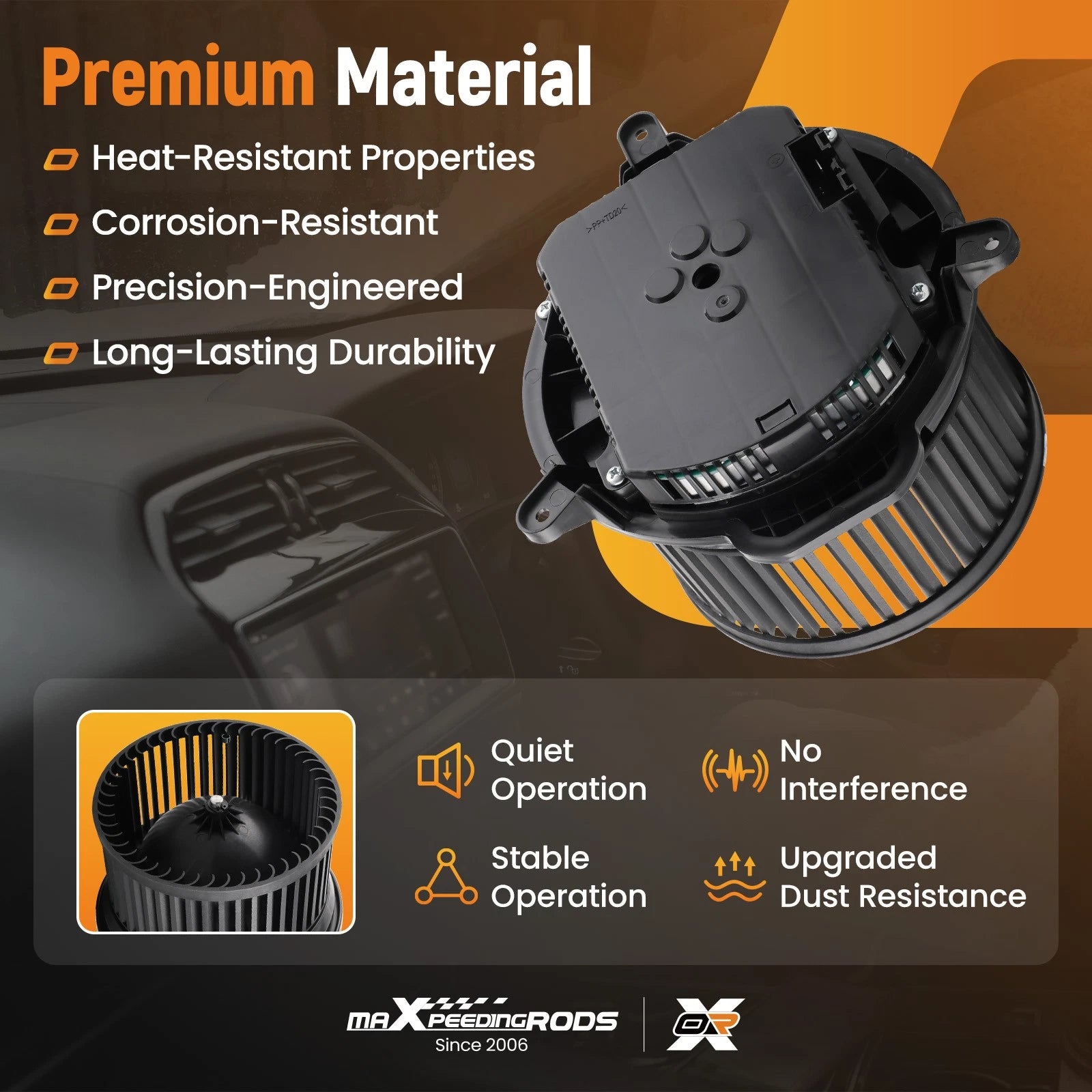 A/C Blower Motor with Brushless Motor for Freightliner (2011–2021)