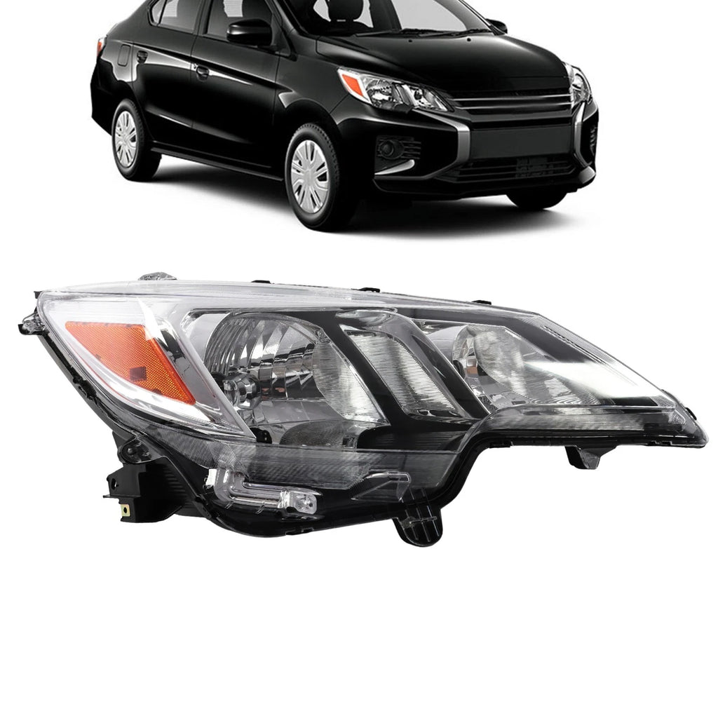 Halogen Headlight for Mitsubishi Mirage/G4 (2021–2024) - Passenger