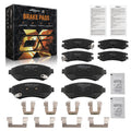 Set of 4 Ceramic Brake Pads for Cadillac DeVille Eldorado Seville (1997–2005)