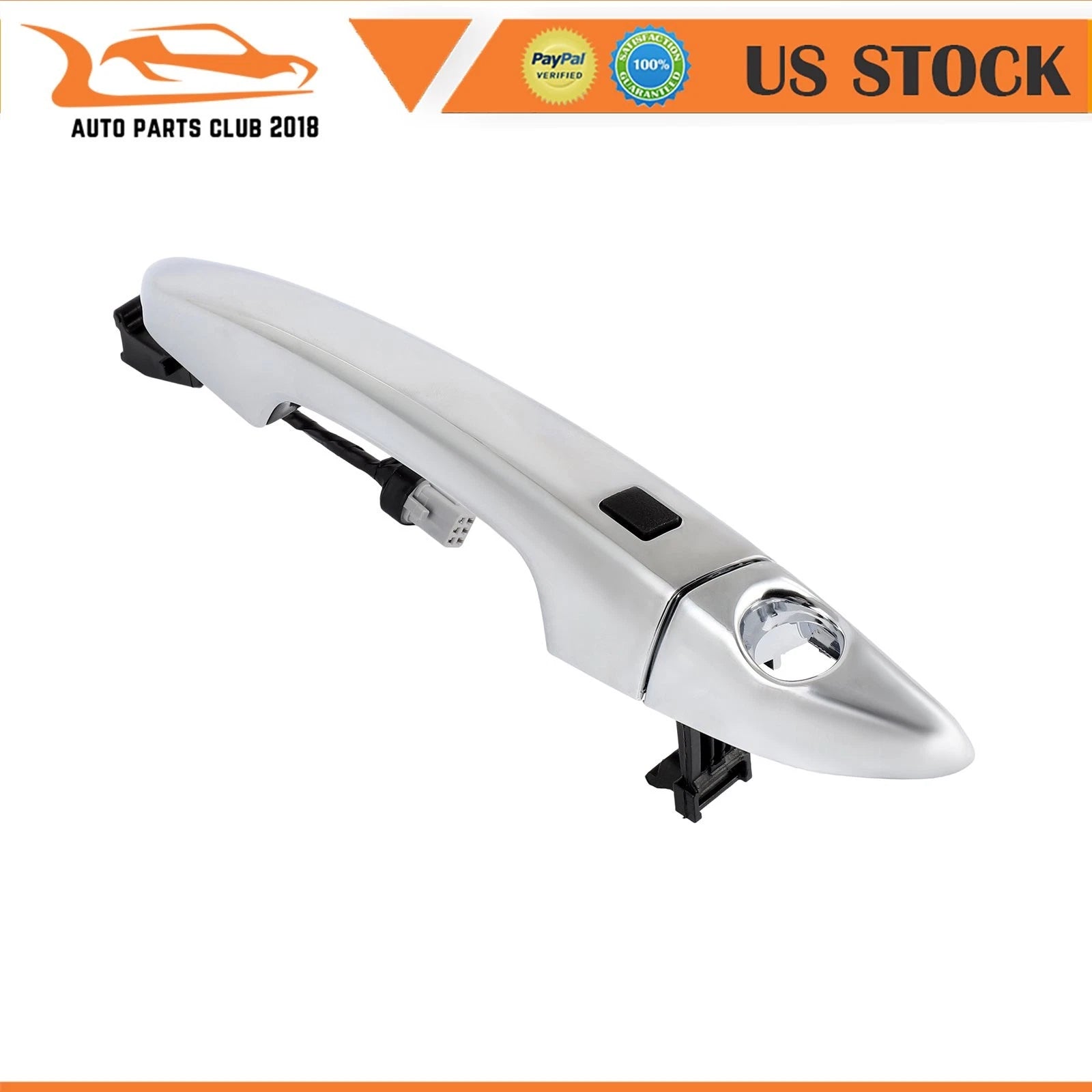 Front Left Door Handle with Keyhole for Hyundai Sonata (2015-2018)