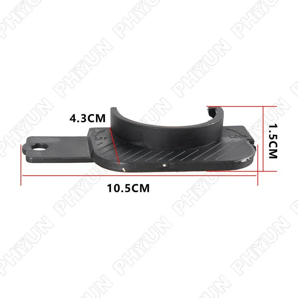 Black ABS Plastic Gas Cap Holder for Toyota Tacoma (2016-2021)