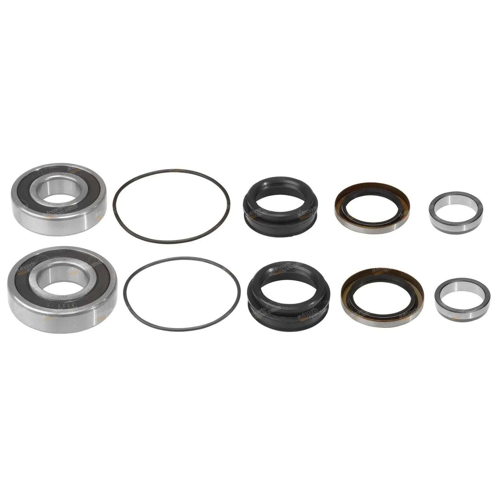 2x Rear Wheel Bearing Kits+Grease for Landcruiser Bundera LJ70 LJ71 RJ70