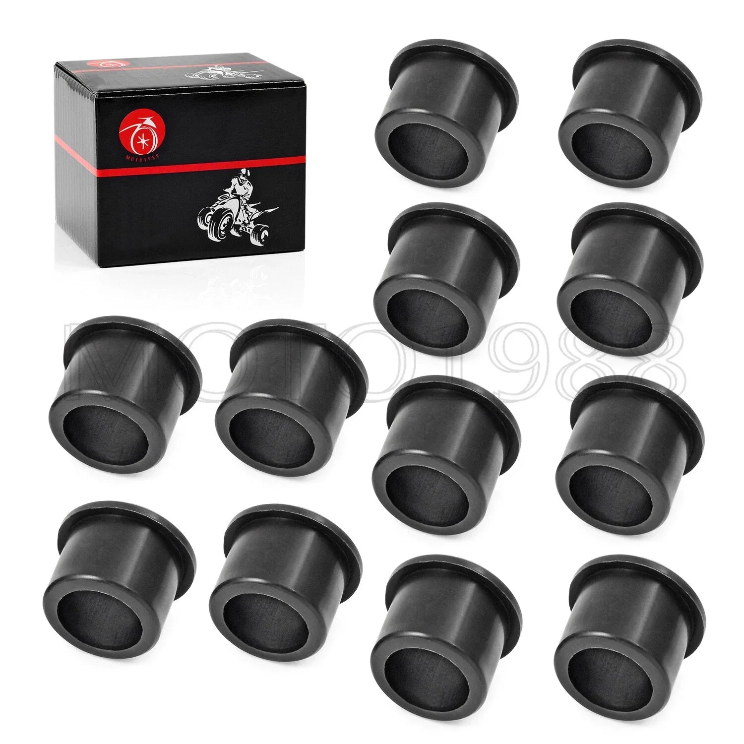 12PCS A Arm Bushing Kit for Yamaha Banshee 350 (1987–2006)