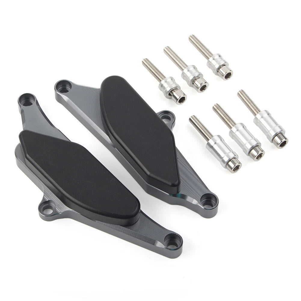 CNC Engine Slider Frame Crash Protector Pads for Yamaha Vmax 1700 (2009–2018)