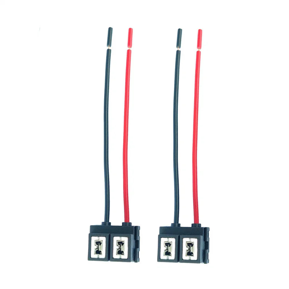 H7 Headlight Bulb Sockets with Wiring Harness for Car