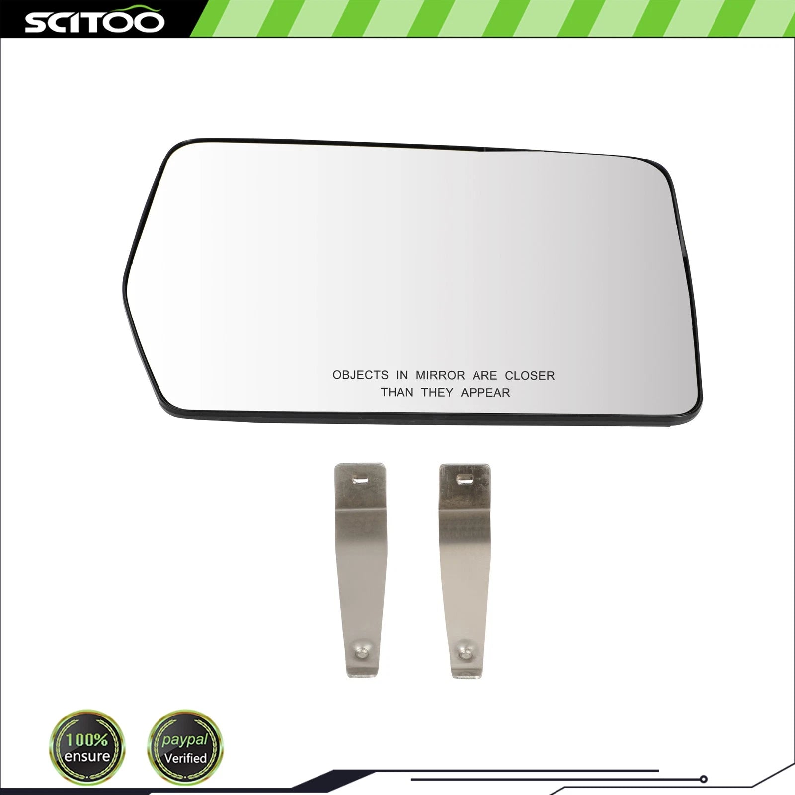 Right Passenger Side View Power Mirror Glass for Ford F150 (2011–2014) BL3Z17K707A