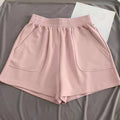 Set of 4 Comfortable Loose Wide Leg Shorts for Women (Sports, Daily Life)