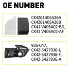 Upper & Lower Gas Cover with Fuel Filler Door for Ford Transit 150 (2015–2023)
