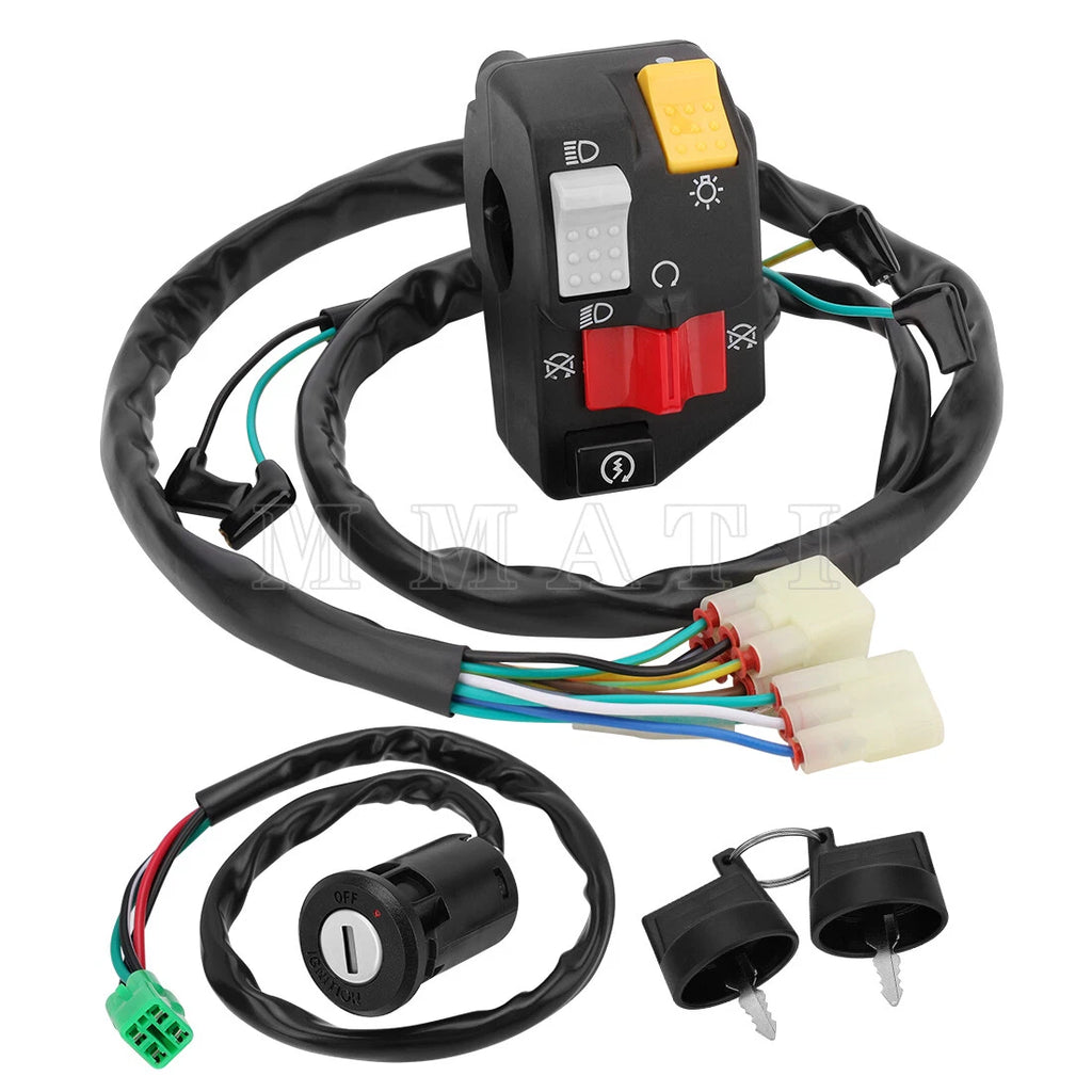 Start Stop Switch & Key Switch for Honda Sportrax 400 TRX400EX (2008)