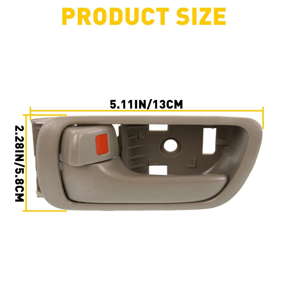 Inside Door Handle Set of 2 for Toyota Camry (2002–2006) Beige
