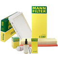 Mann Oil Air Paper Cabin Fuel Filter Service Kit for X166 GL550 (2013–2019)
