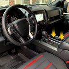 Center Console Cup Holder Insert for Ford F150 Expedition (2017–2021) Black