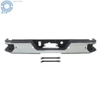 Rear Bumper Assembly for Chevy Silverado Sierra 2500 3500 (2020–2025) Chrome