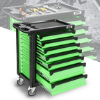 7 Drawer Portable Tool Cabinet with Locking System for Universal Use
