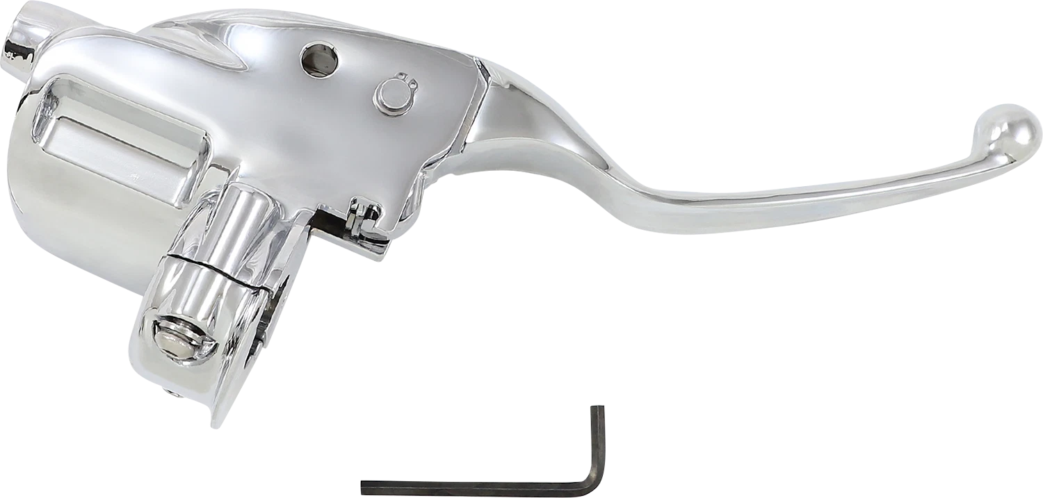 Clutch Master Cylinder Assembly for Drag Specialties (Chrome) (H07-0802-2)