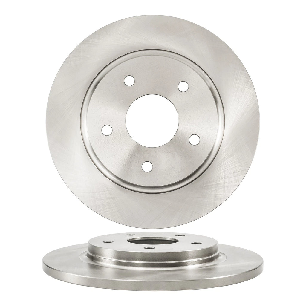 Rear Brake Rotors & Ceramic Pads Kit for Dodge Grand Caravan (2008–2011)