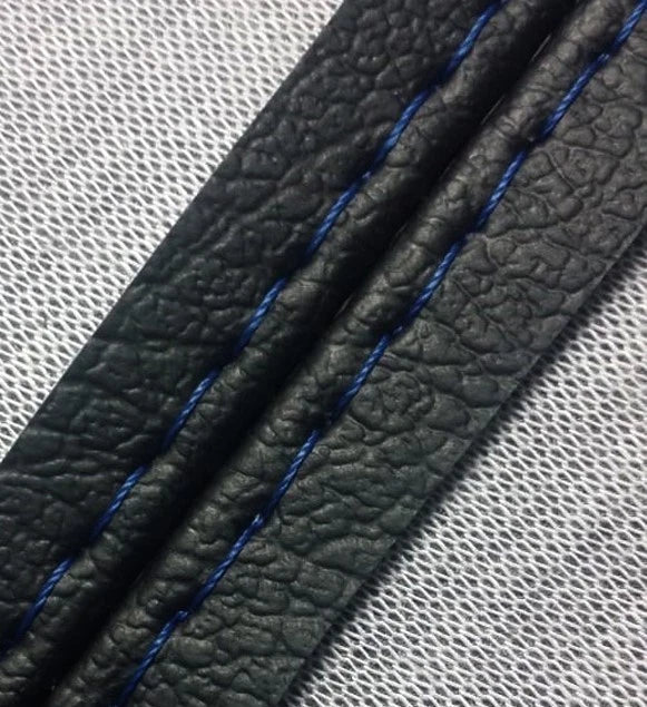 Shift Boot for Chevrolet Camaro (1997–2002) Blue Stitch PVC Leather