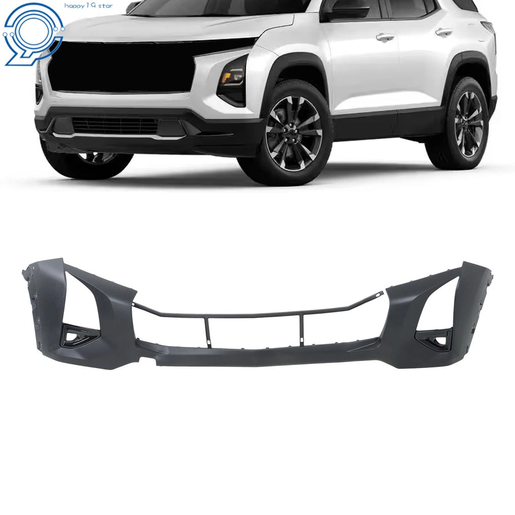 Front Bumper Cover for Chevy Equinox LT (2025) with Fog Light Holes